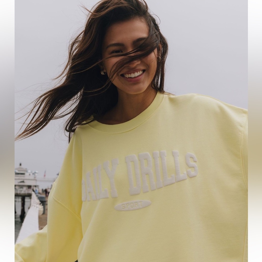 Daily drills sport crew -lemonade